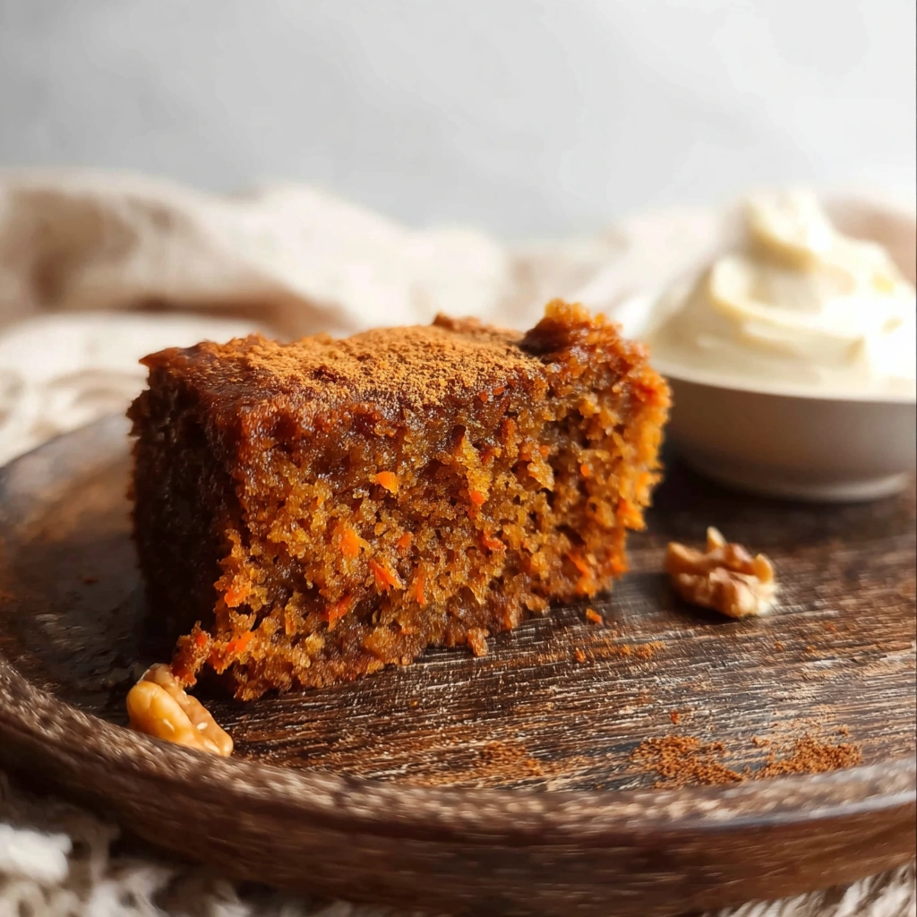 Simple Oatmeal Carrot Cake: A Comforting Morning Treat - Image 1