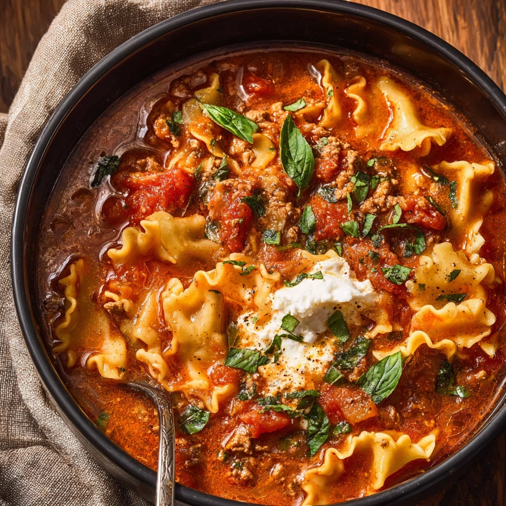 Hearty Crockpot Lasagna Soup: Easy Weeknight Meal - Image 2
