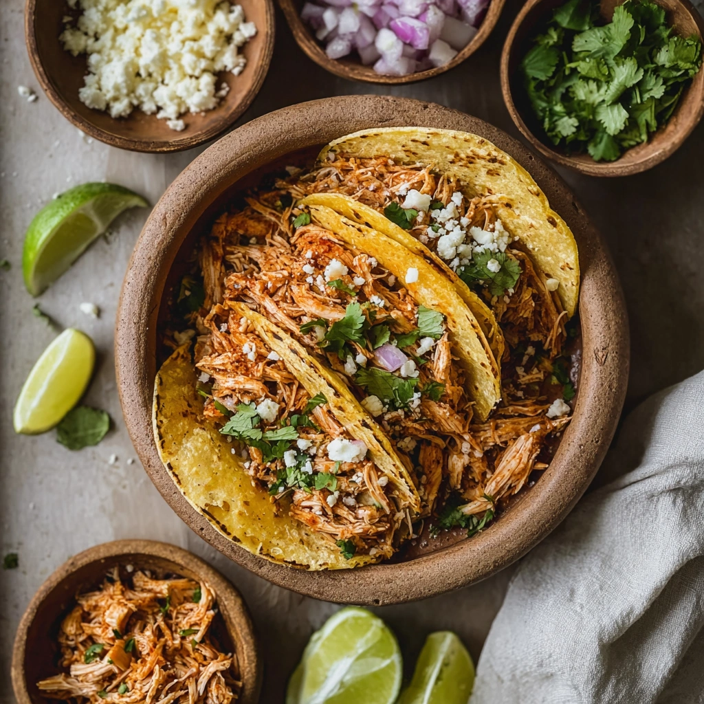 Easy Crockpot Chicken Tacos Recipe: Tender Weeknight Dinner - Image 2