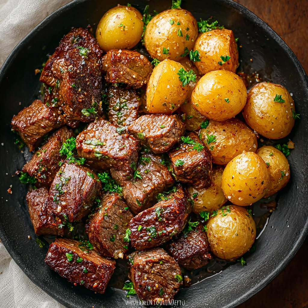 Garlic Steak Bites and Potatoes: A Weeknight Favorite - Image 2