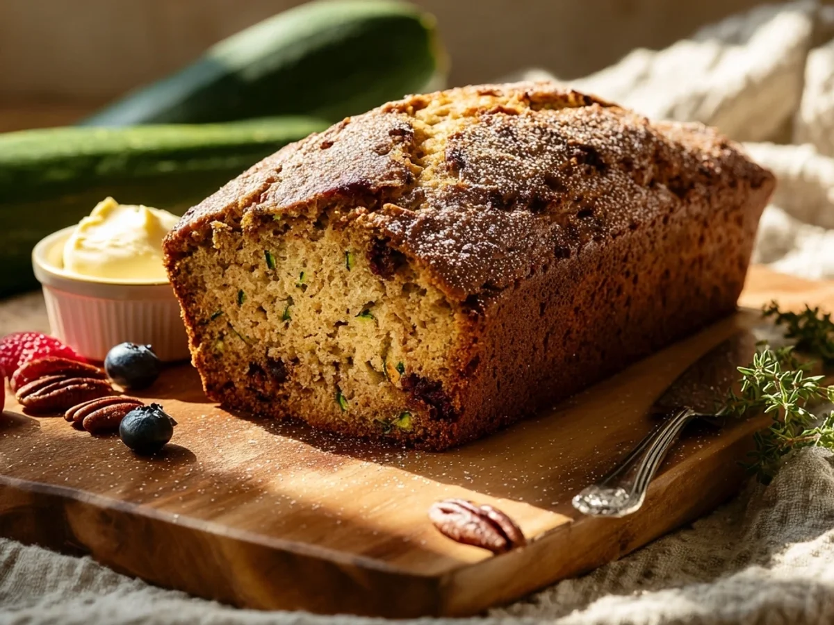 Air Fryer Zucchini Bread: Quick, Moist Loaf - Image 1