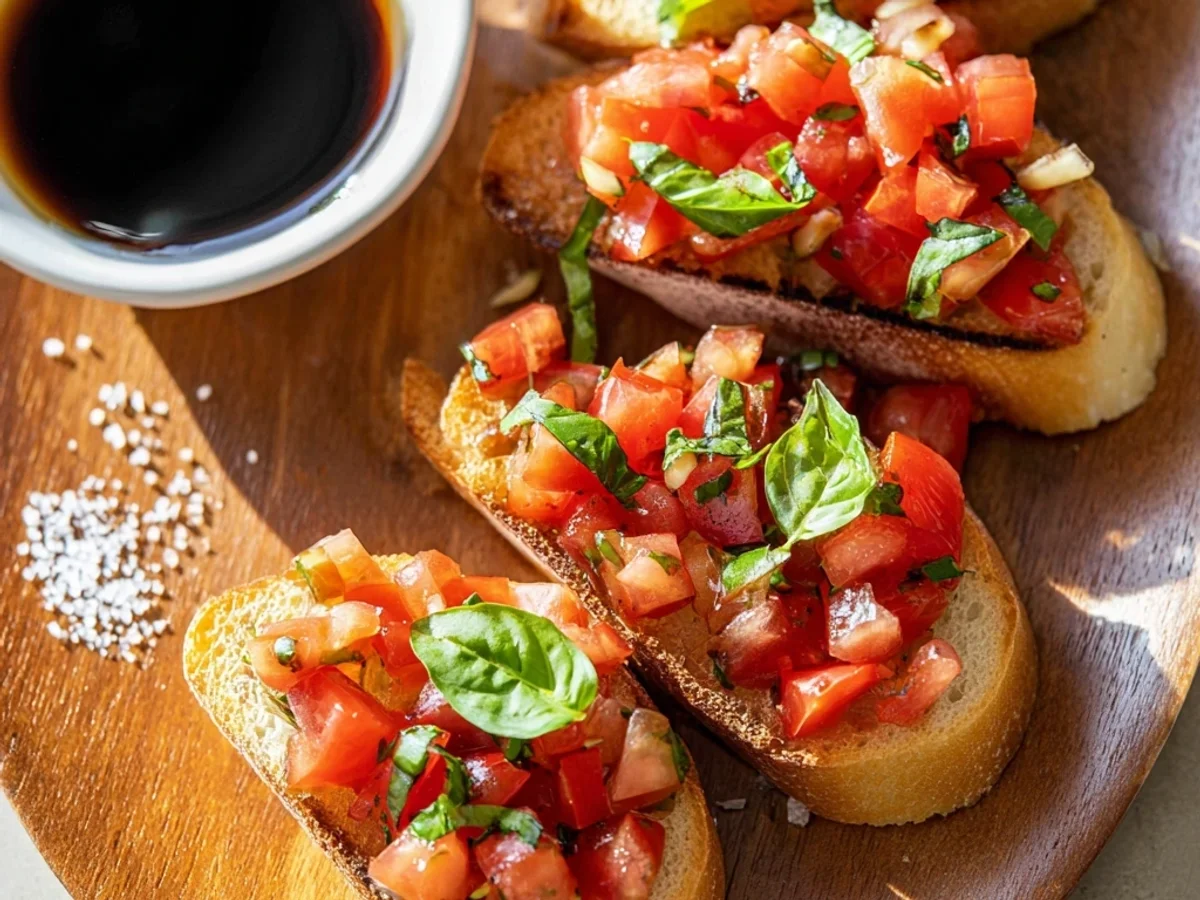 Authentic Italian Bruschetta: Fresh & Simple Toasts - Image 1