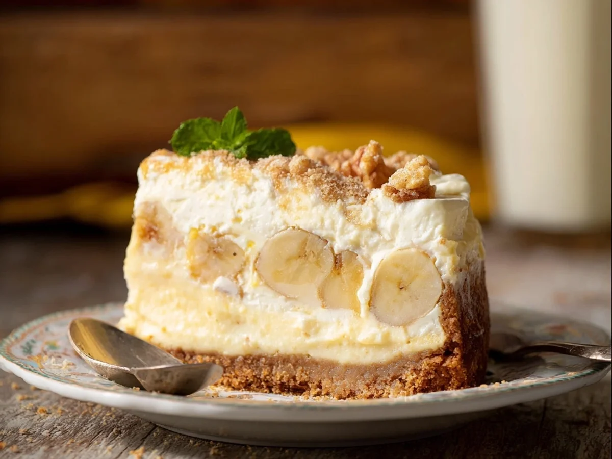 Banana Pudding Cheesecake Recipe: Creamy Southern Delight - Image 1