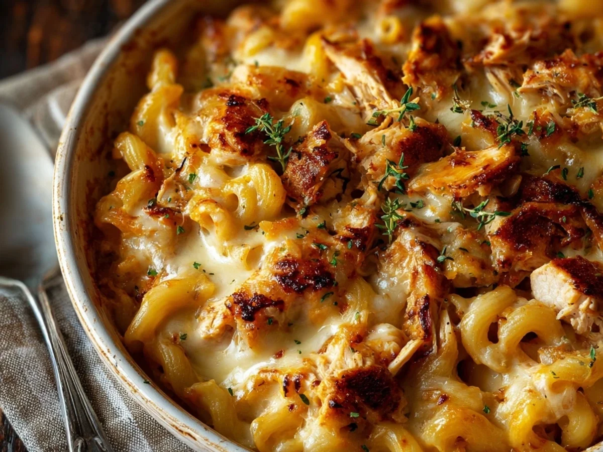 BBQ Chicken Mac and Cheese: Creamy & Smoky - Image 1