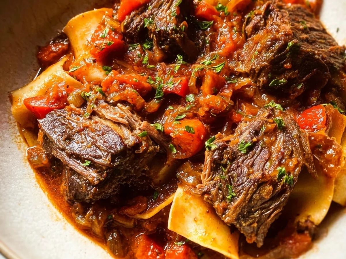Beef Short Rib Ragu: Hearty Italian Classic - Image 1