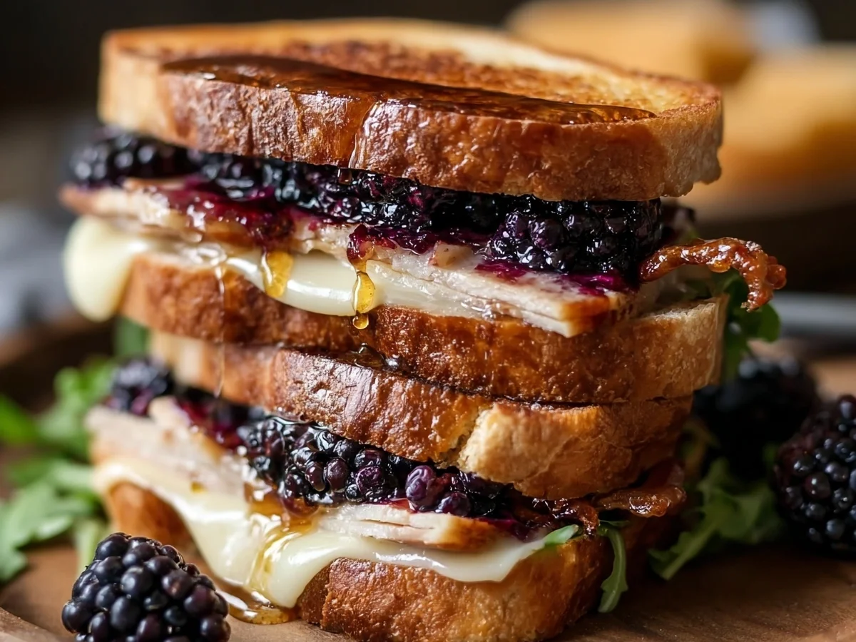 Blackberry Brie Turkey Bacon Sandwiches: Sweet & Savory - Image 2