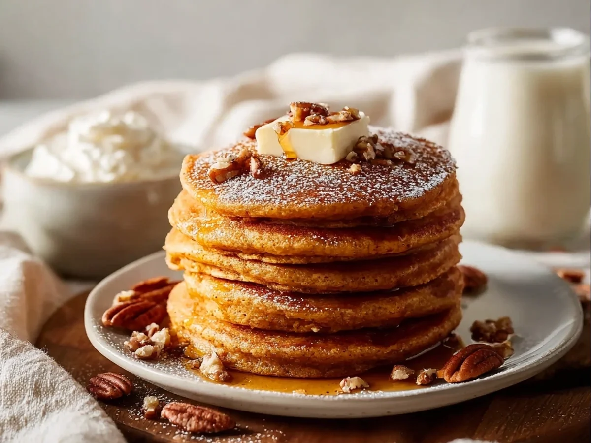 Blender Oatmeal Pumpkin Pancakes: Fluffy Fall Mornings - Image 2