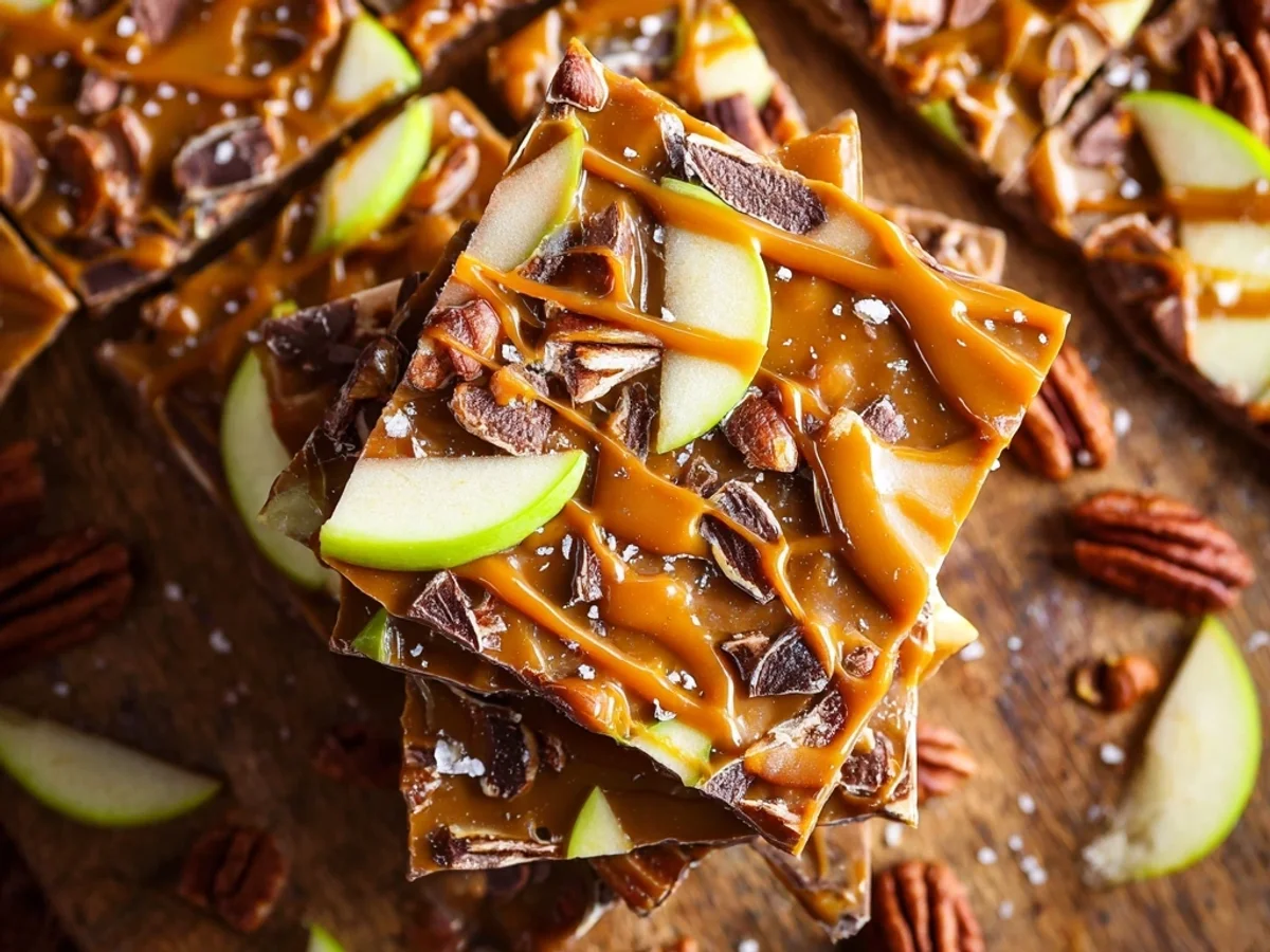 Caramel Apple Bark: Easy Autumn Treat - Image 1