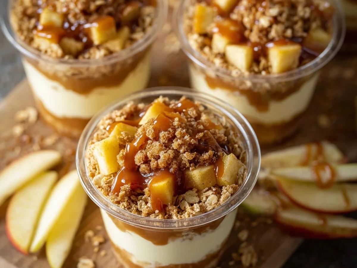 Caramel Apple Dessert Cups: Easy Fall Treat - Image 1