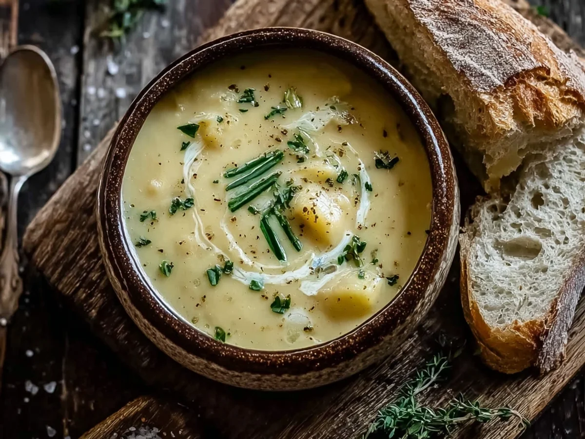 Cheddar Garlic Herb Potato Soup: Creamy, Hearty Comfort - Image 2