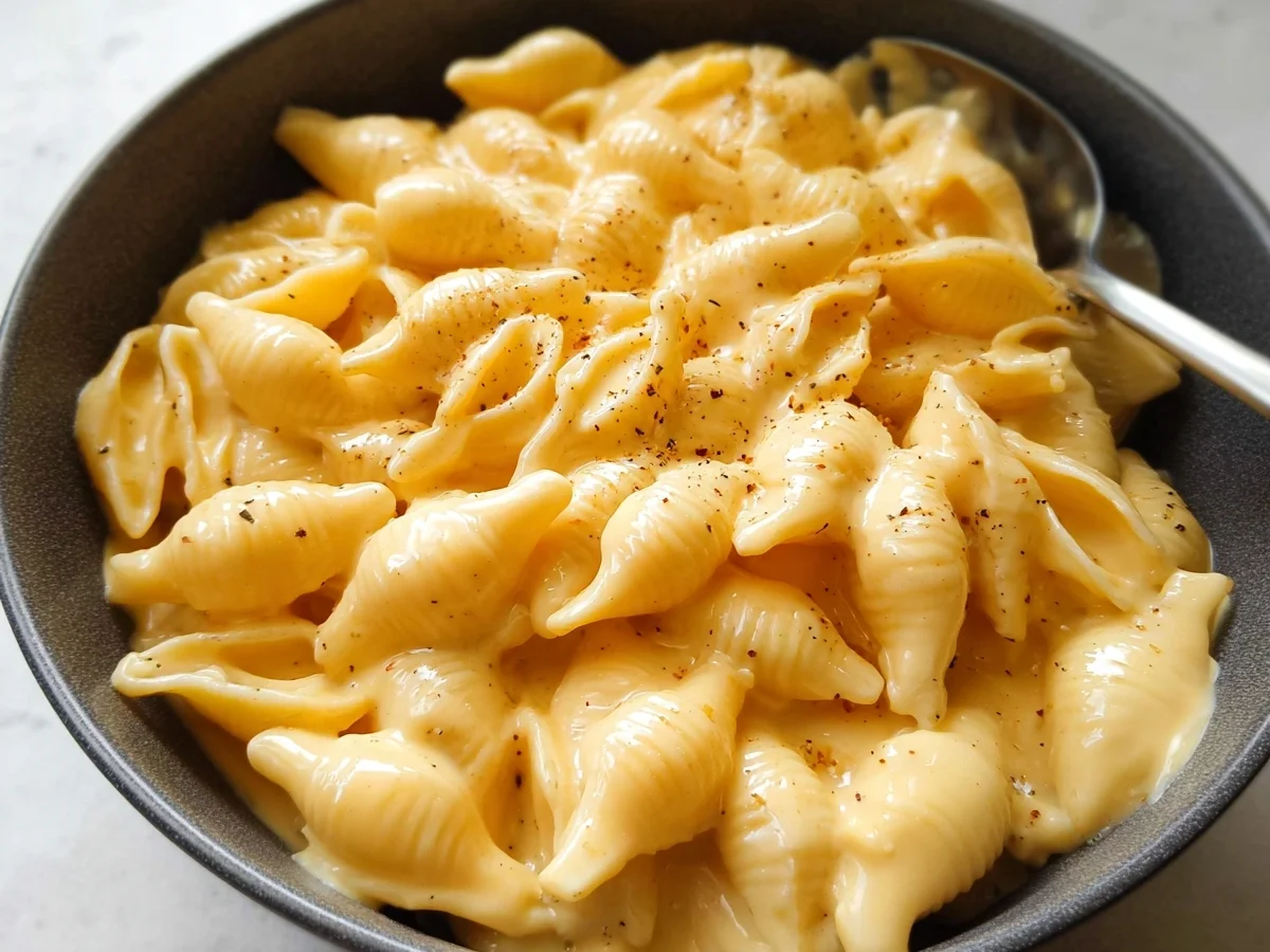 Cheesy Velveeta Shells: Creamy Comfort Mac & Cheese - Image 1
