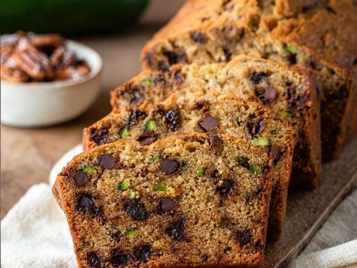 Chocolate Chip Zucchini Bread: Sweet Garden Slice - Image 1