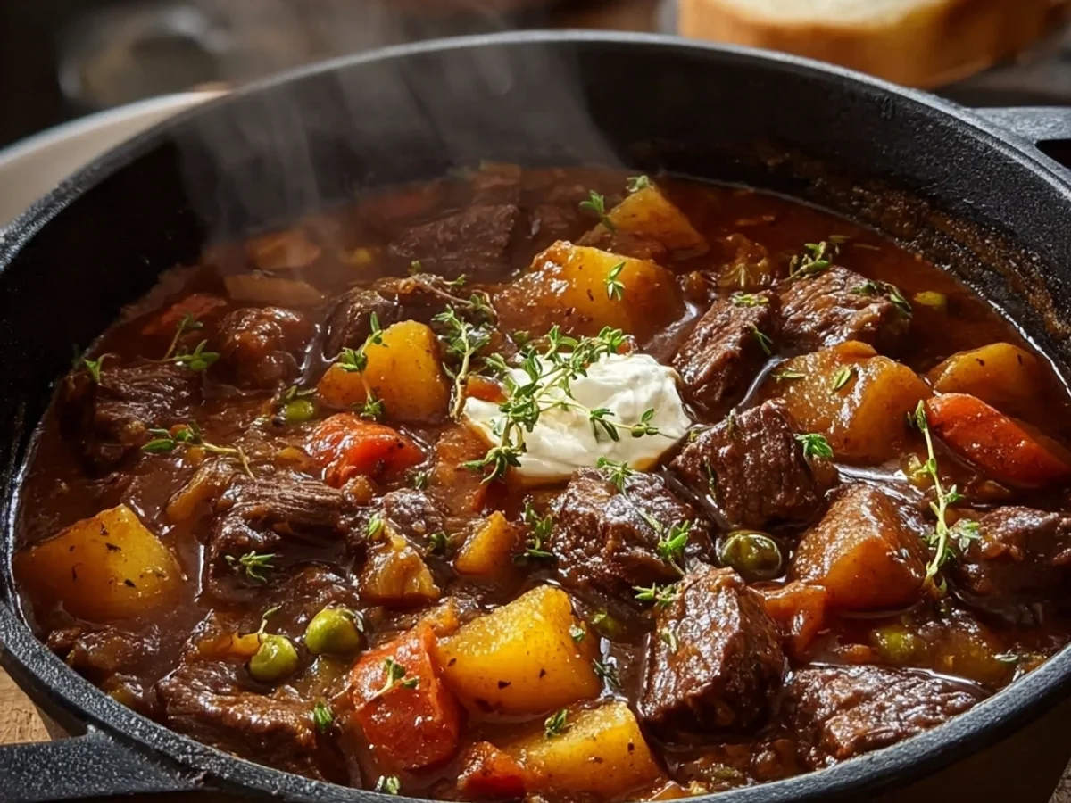 Classic Beef Stew: Hearty & Simple One-Pot Meal - Image 2