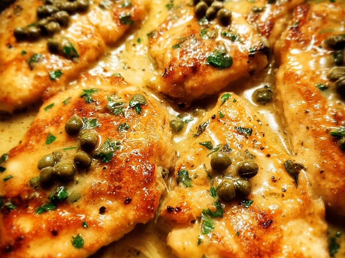 Classic Chicken Piccata with Bright Lemon-Caper Sauce - Image 1
