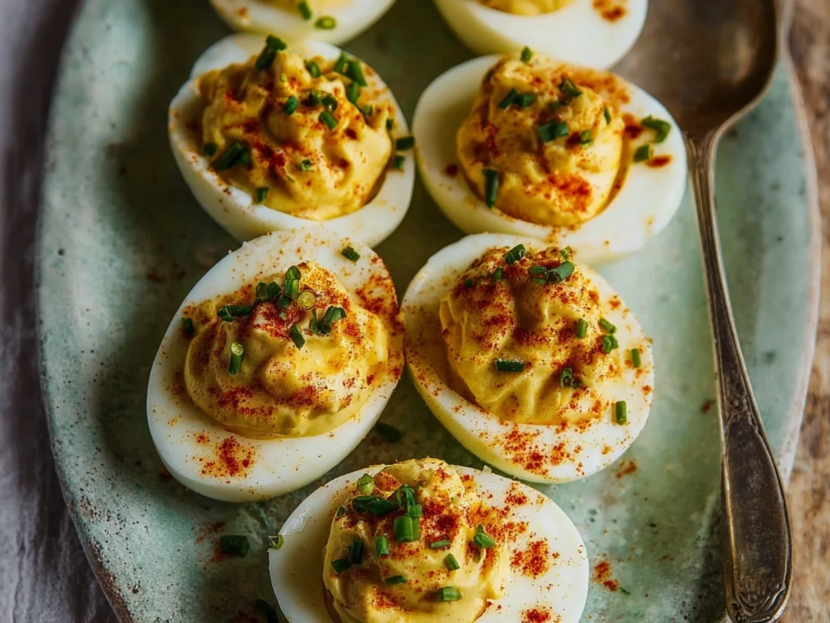 Classic Deviled Egg Recipe: Creamy, Tangy Bites - Image 2