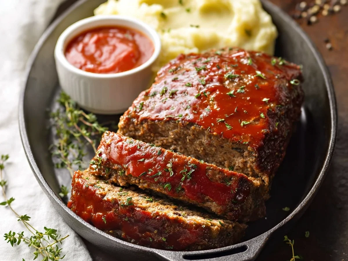 Classic Homemade Meatloaf: A Family's Comfort Dish - Image 1