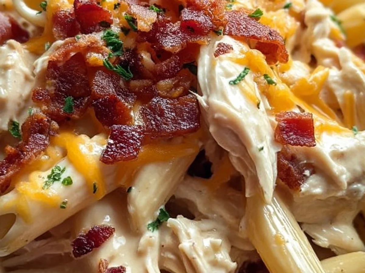 Crack Chicken Penne: A Creamy and Comforting Pasta Dish - Image 2
