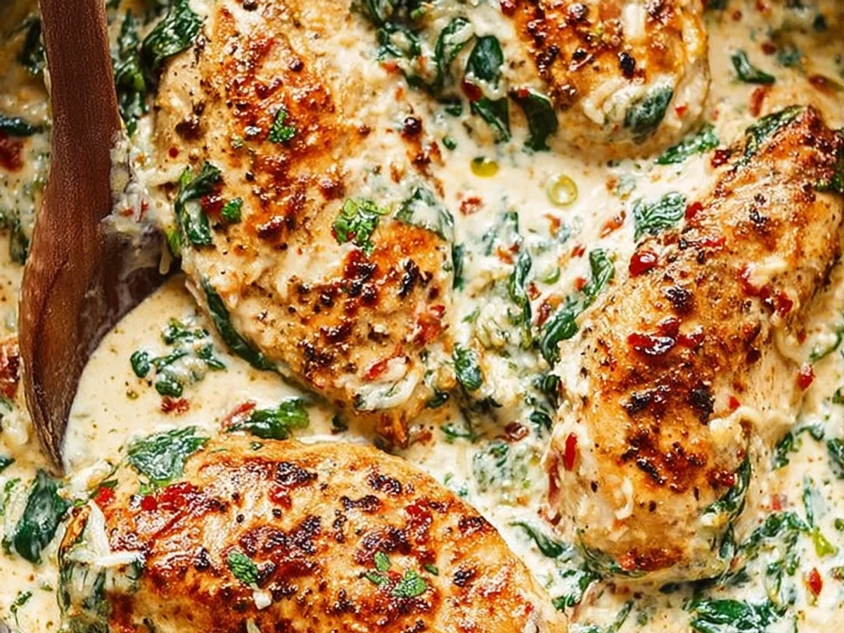 Creamy Baked Chicken Breasts with Herbs A Weeknight Hug - Image 1