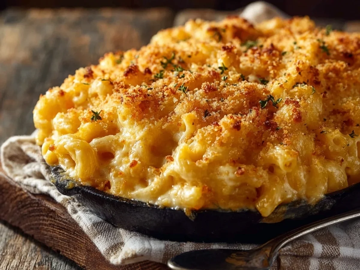 Creamy Baked Mac and Cheese: Homestyle Comfort - Image 1