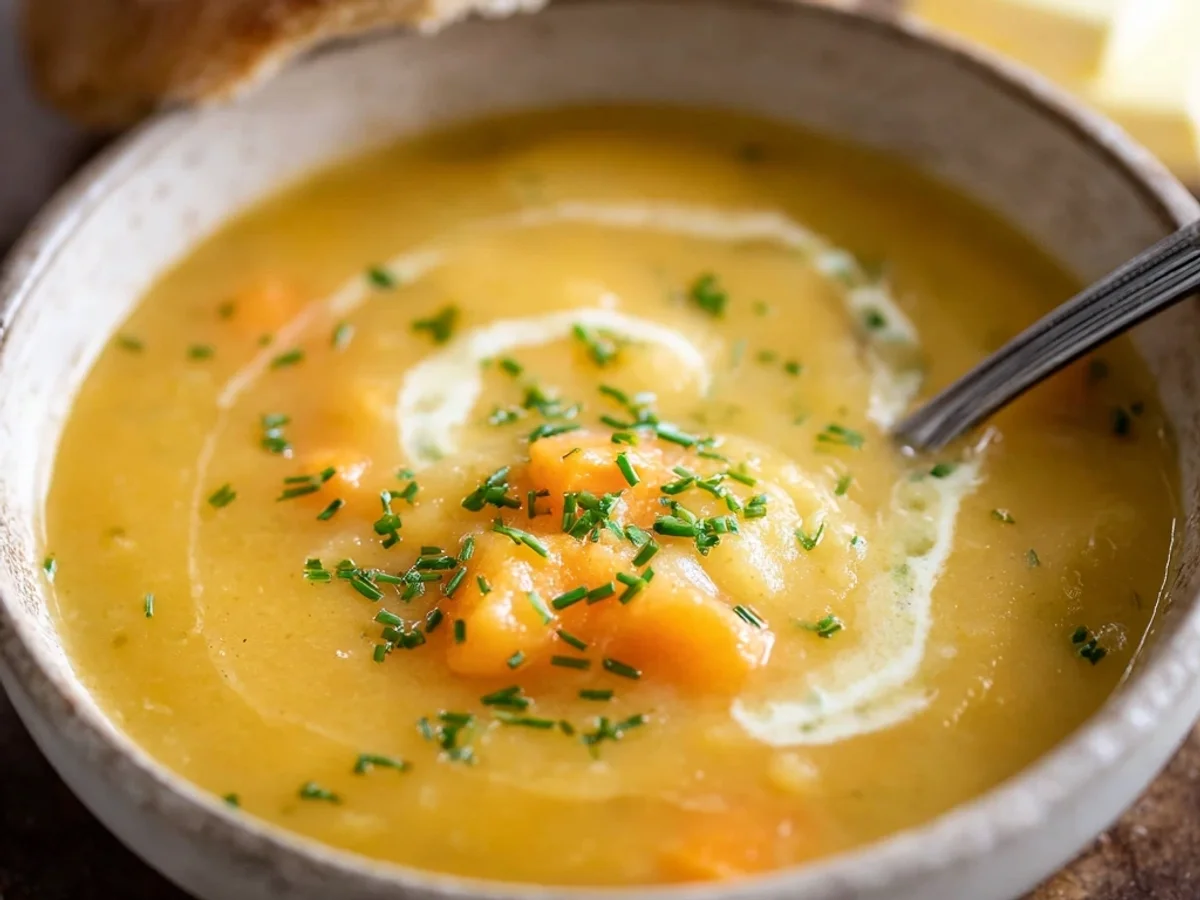 Creamy Carrot Potato Soup: Homestyle Comfort Bowl - Image 1