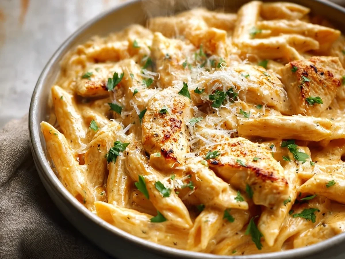 Creamy Chicken Penne Pasta: My Favorite Comfort Dish - Image 1