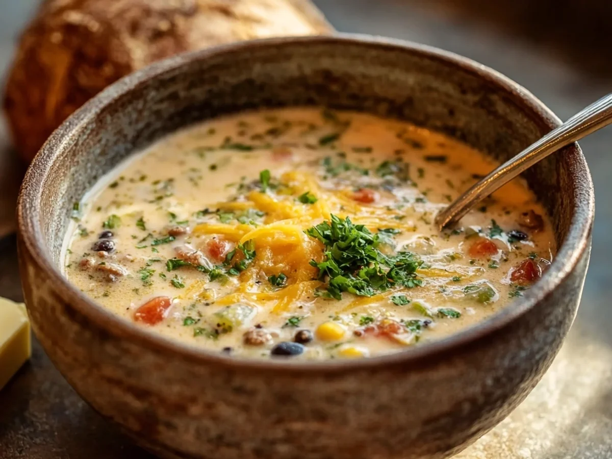 Creamy Cowboy Soup: Hearty Ranch Style Dinner - Image 2