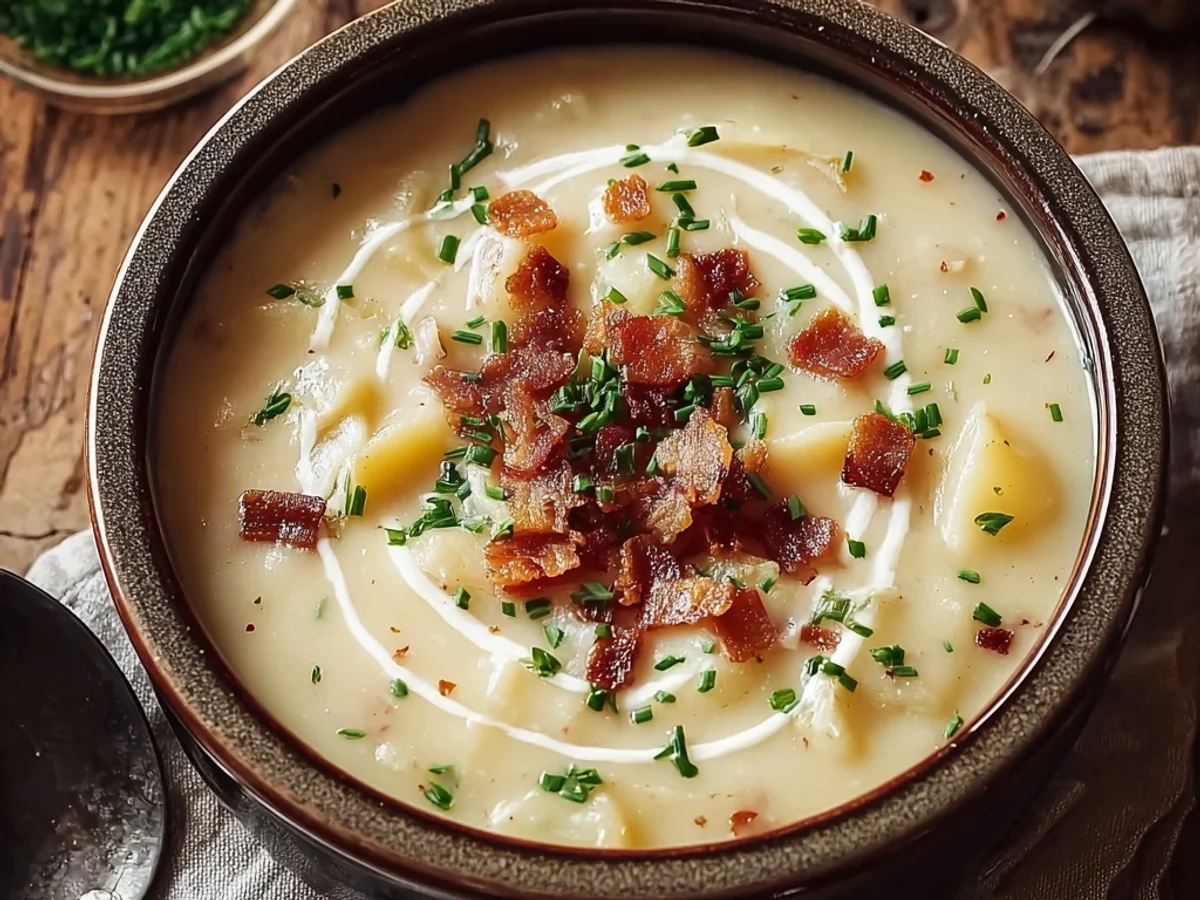 Creamy Crock Pot Crack Potato Soup: Easy Comfort - Image 2