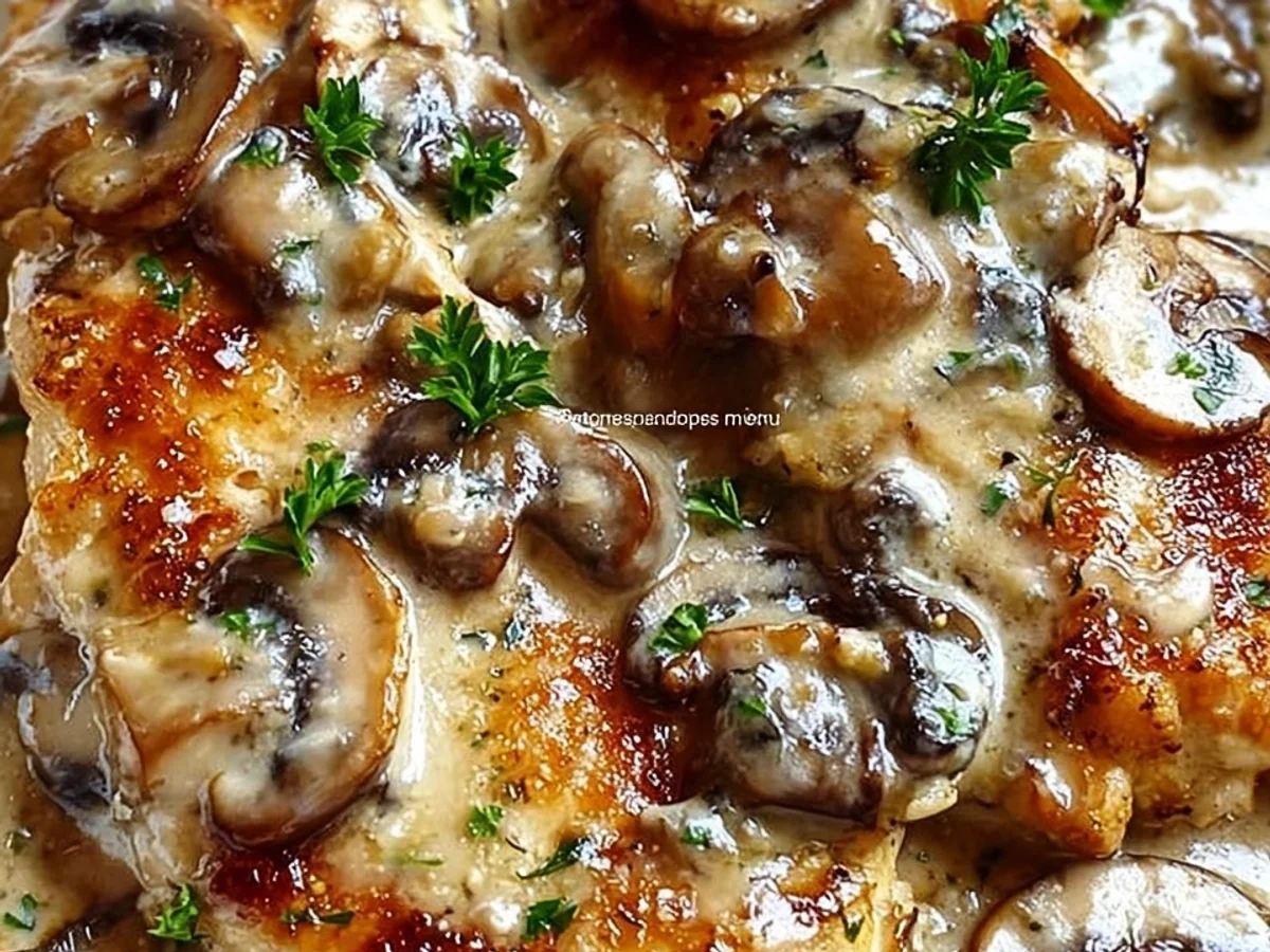 Creamy Mushroom Asiago Chicken: 30-Min Weeknight Delight - Image 1