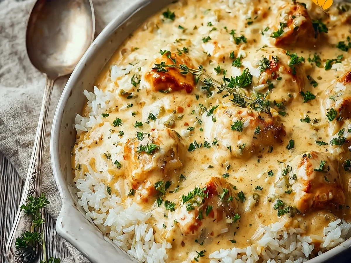 Creamy Smothered Chicken and Rice: A Homestyle Comfort Dish - Image 2