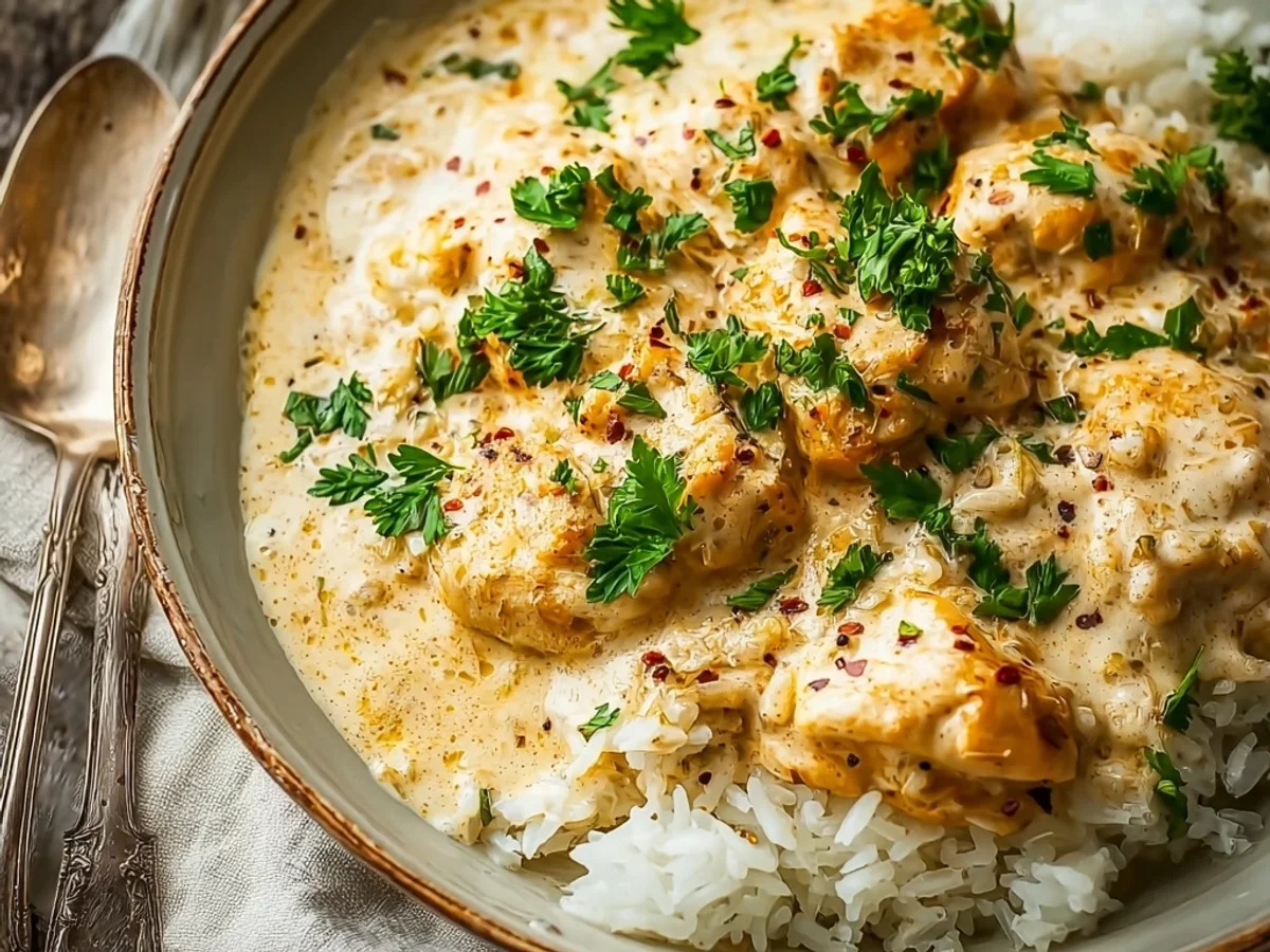 Creamy Smothered Chicken and Rice: A Homestyle Meal - Image 2