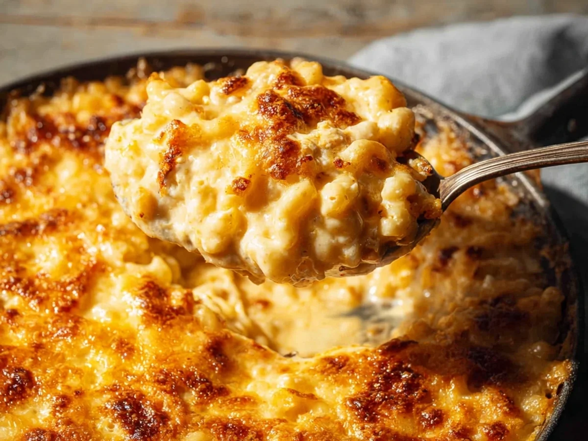 Creamy Soul Food Baked Mac and Cheese for Family Dinners - Image 1