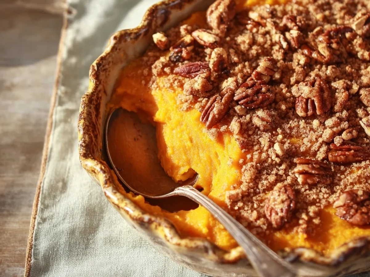 Creamy Sweet Potato Casserole: Holiday Favorite - Image 1