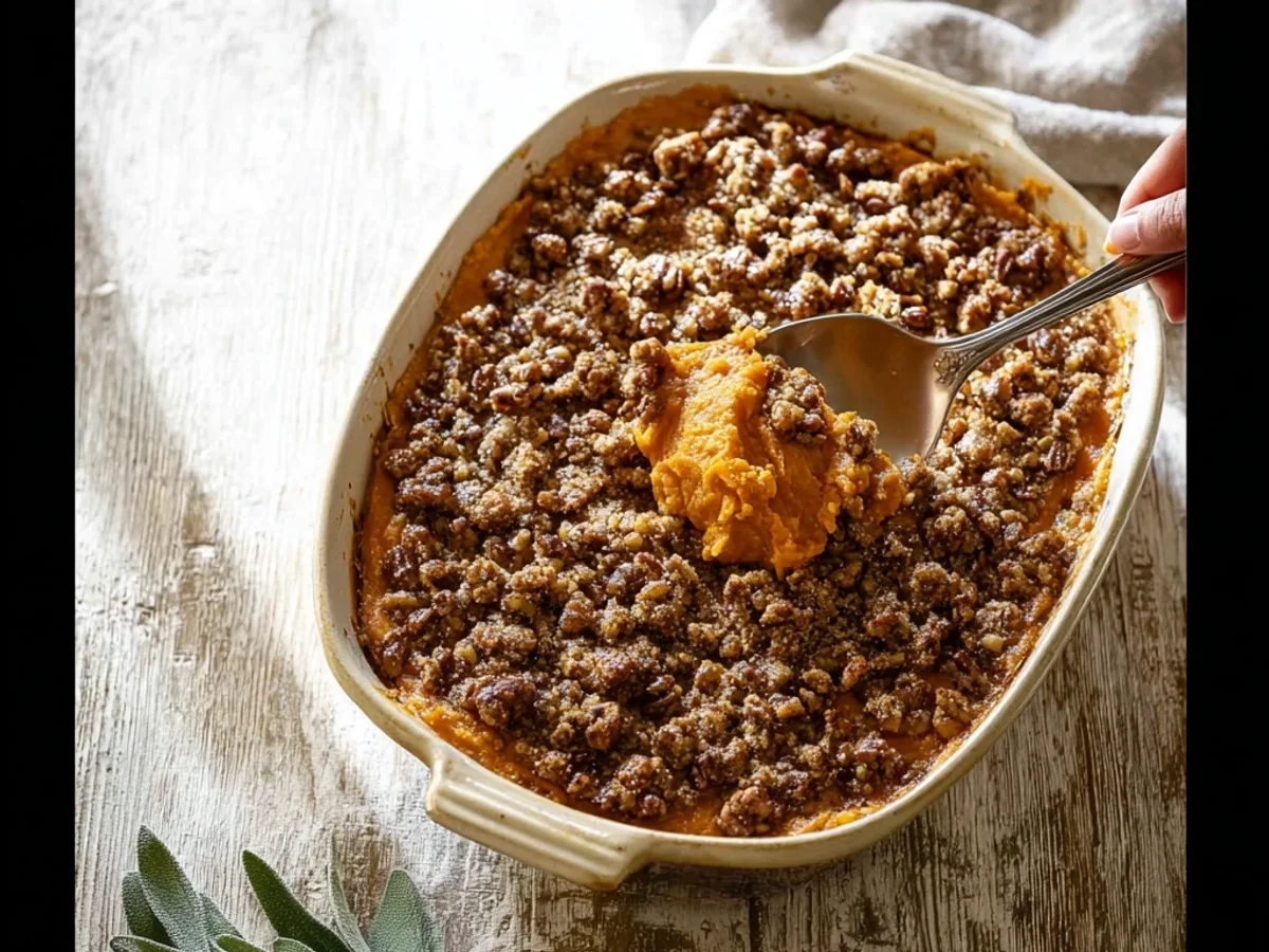 Creamy Sweet Potato Casserole: Simple Holiday Side - Image 1