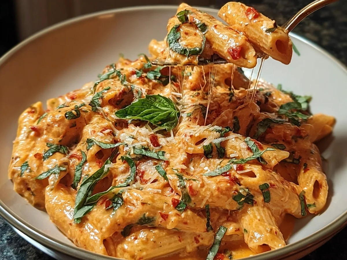 Creamy Tomato Garlic Pasta: Quick & Easy - Image 1