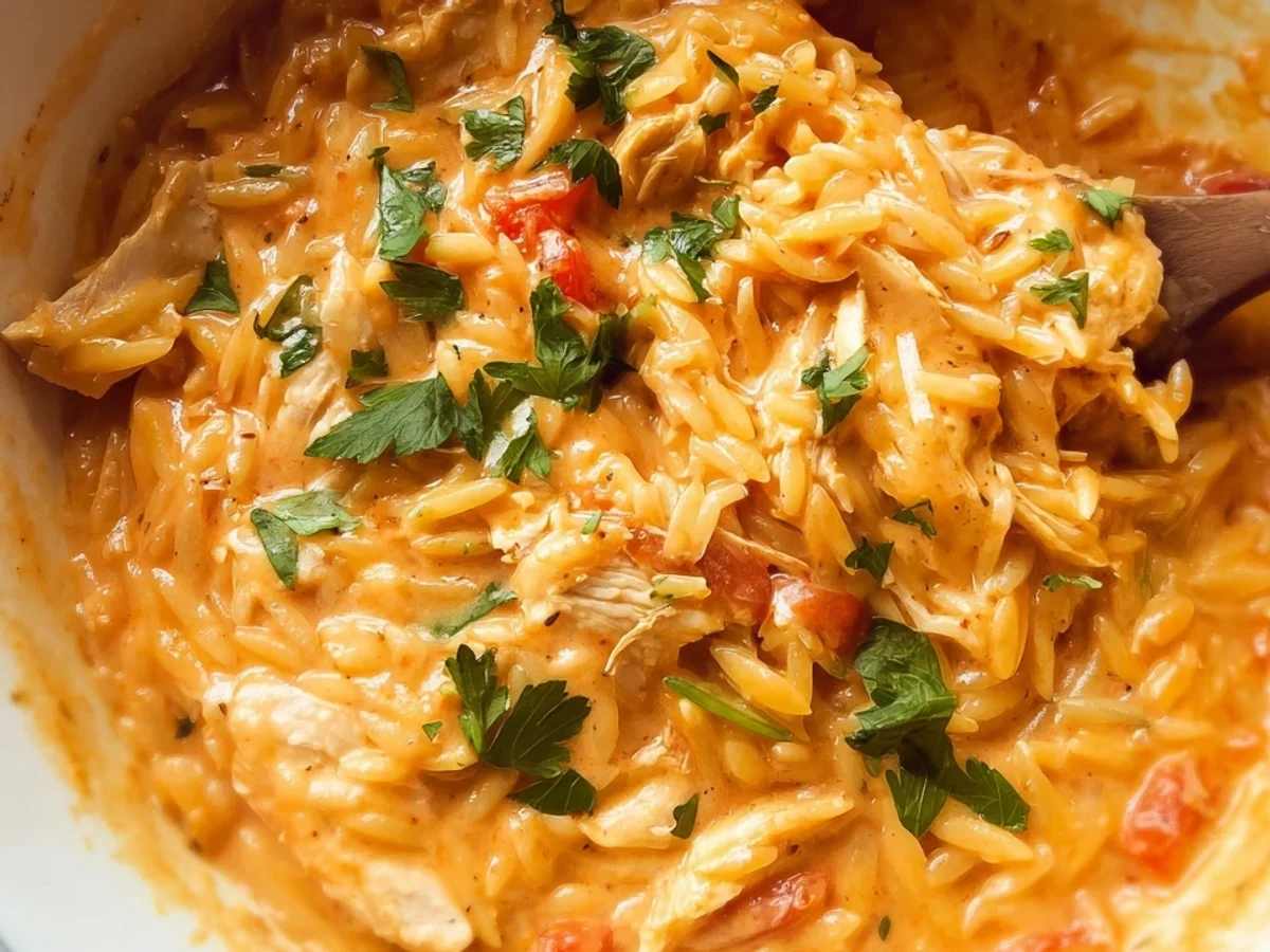 Creamy Tomato Orzo with Chicken: Easy Weeknight Meal - Image 2