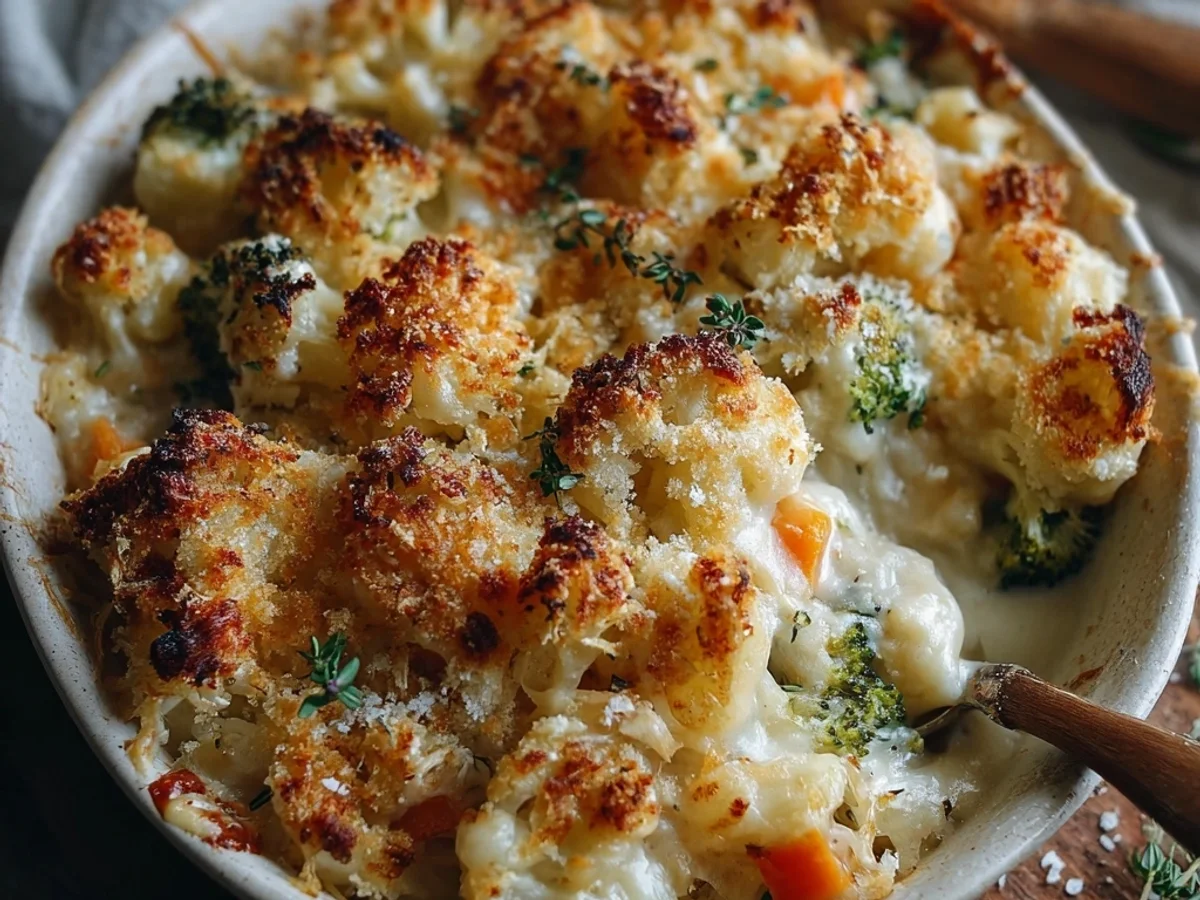 Creamy Winter Vegetable Bake: Hearty & Warming Dinner - Image 2