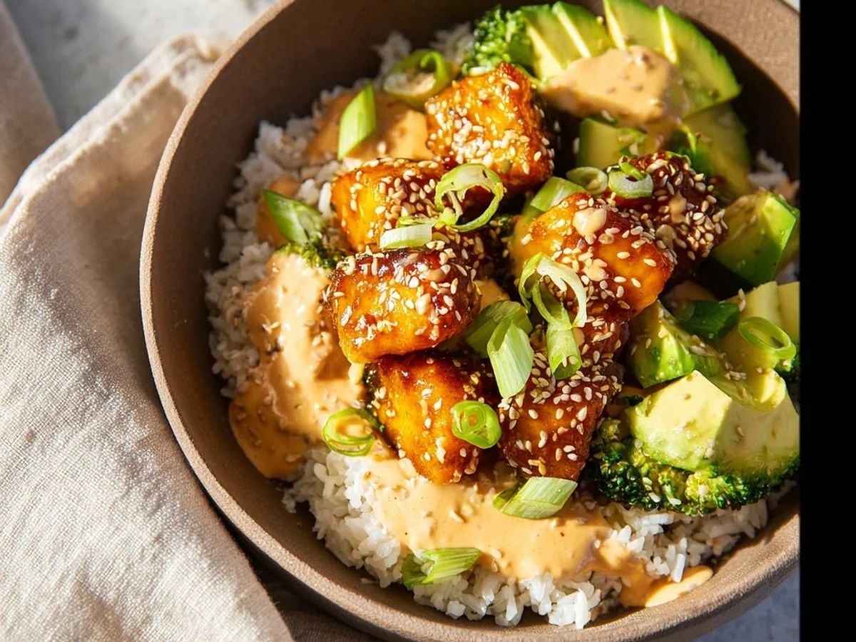 Crispy Bang Bang Salmon Bites Bowls: Speedy Weeknight Flavor - Image 2