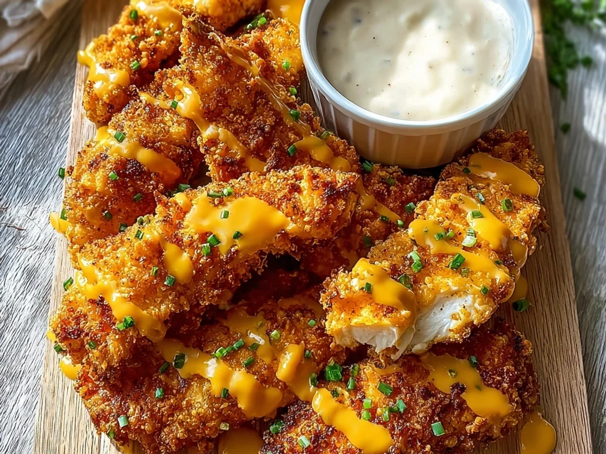 Crispy Crack Chicken Tenders: Easy Weeknight Meal - Image 1