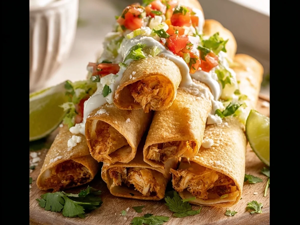 Crispy Quick Easy Chicken Flautas for Weeknights - Image 2