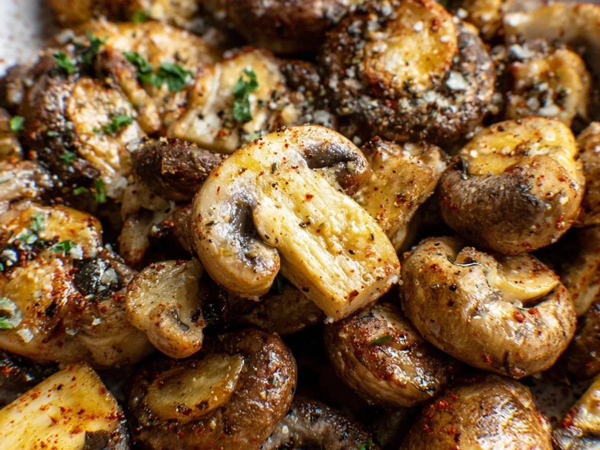 Easy Air Fryer Mushrooms: Quick & Flavorful Side - Image 2