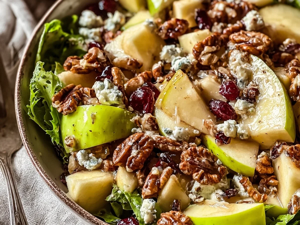 Easy and Refreshing Apple Salad for Sunny Days - Image 1