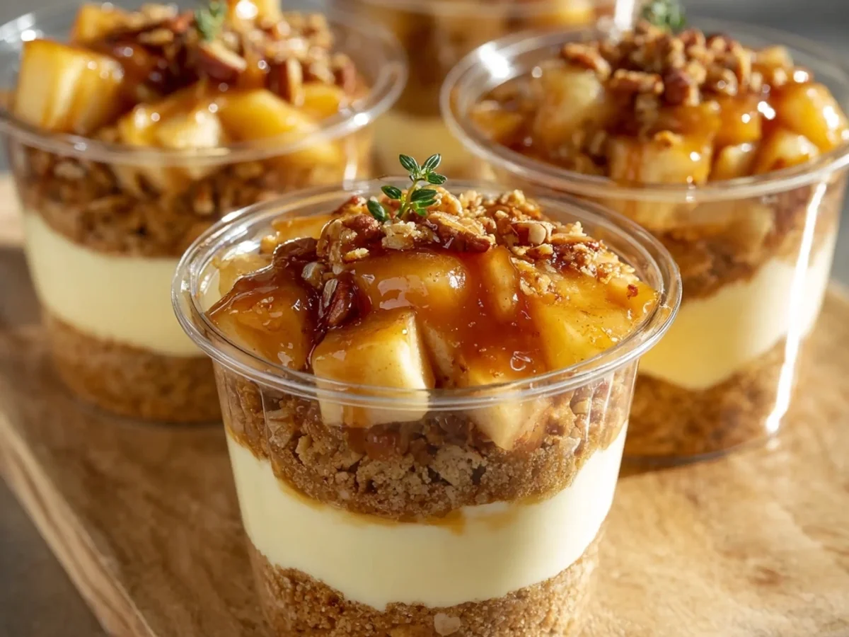 Easy Caramel Apple Dessert Cups: Quick & Tangy Treat - Image 2
