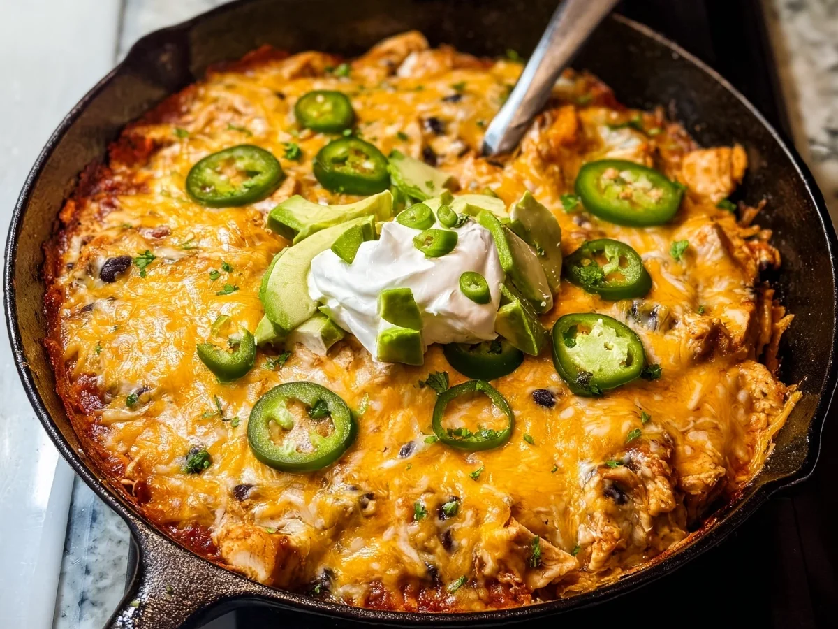 Easy Chicken Enchilada Skillet Recipe - Image 2