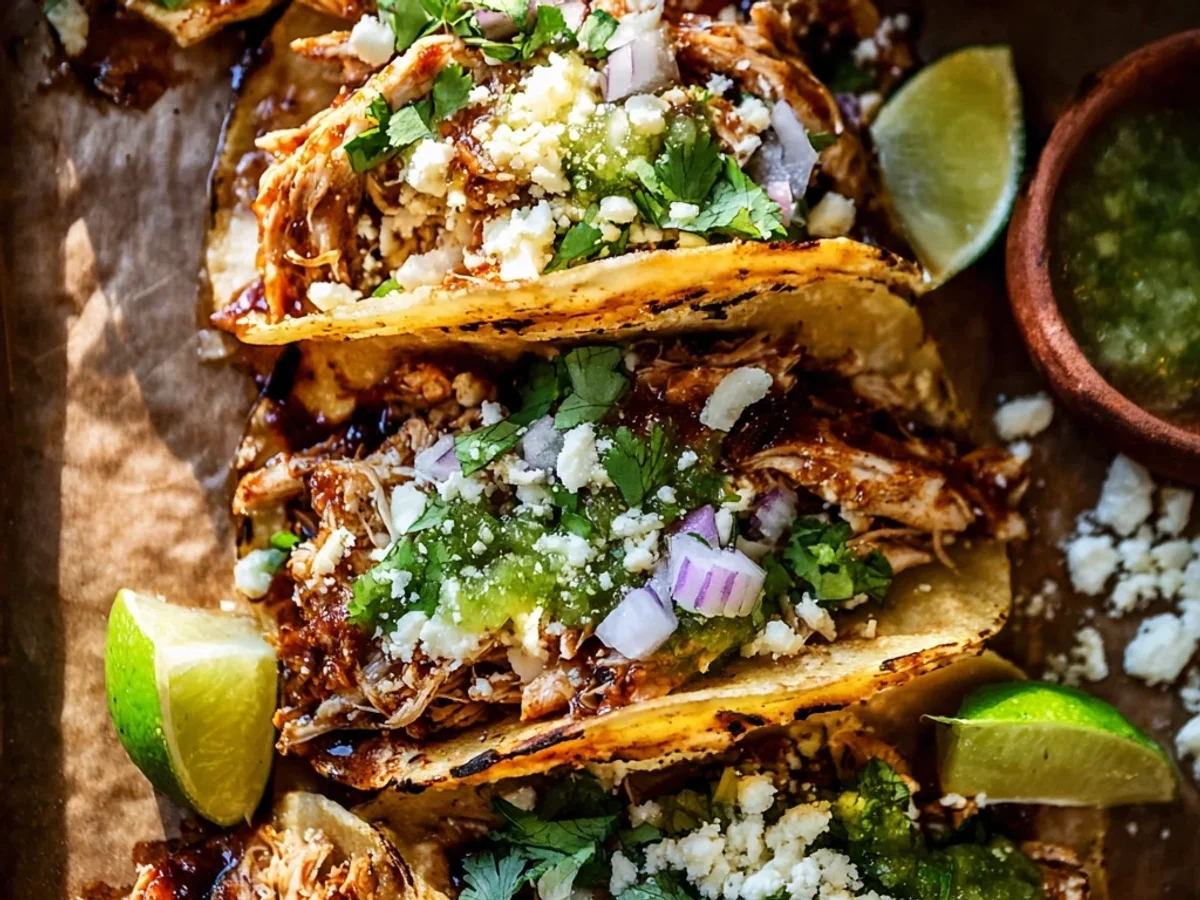 Easy Chicken Tacos: Flavorful Weeknight Meal - Image 1