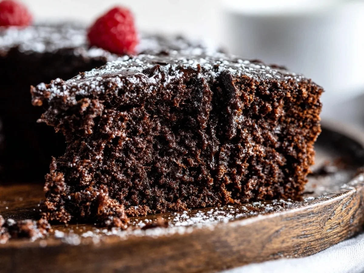 Easy Chocolate Zucchini Cake: Moist & Fudgy - Image 1