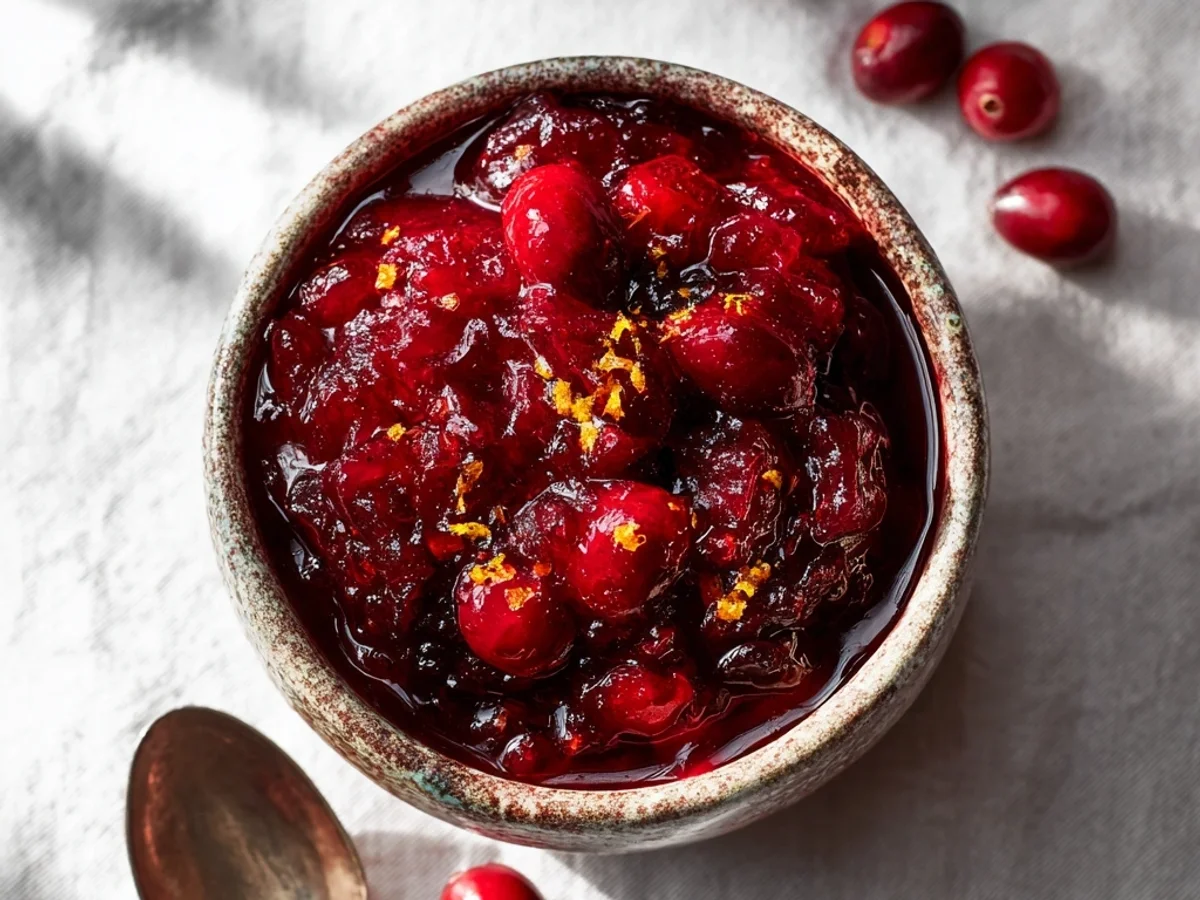 Easy Cranberry Compote: Simple Sweet-Tart Berry Bliss - Image 2
