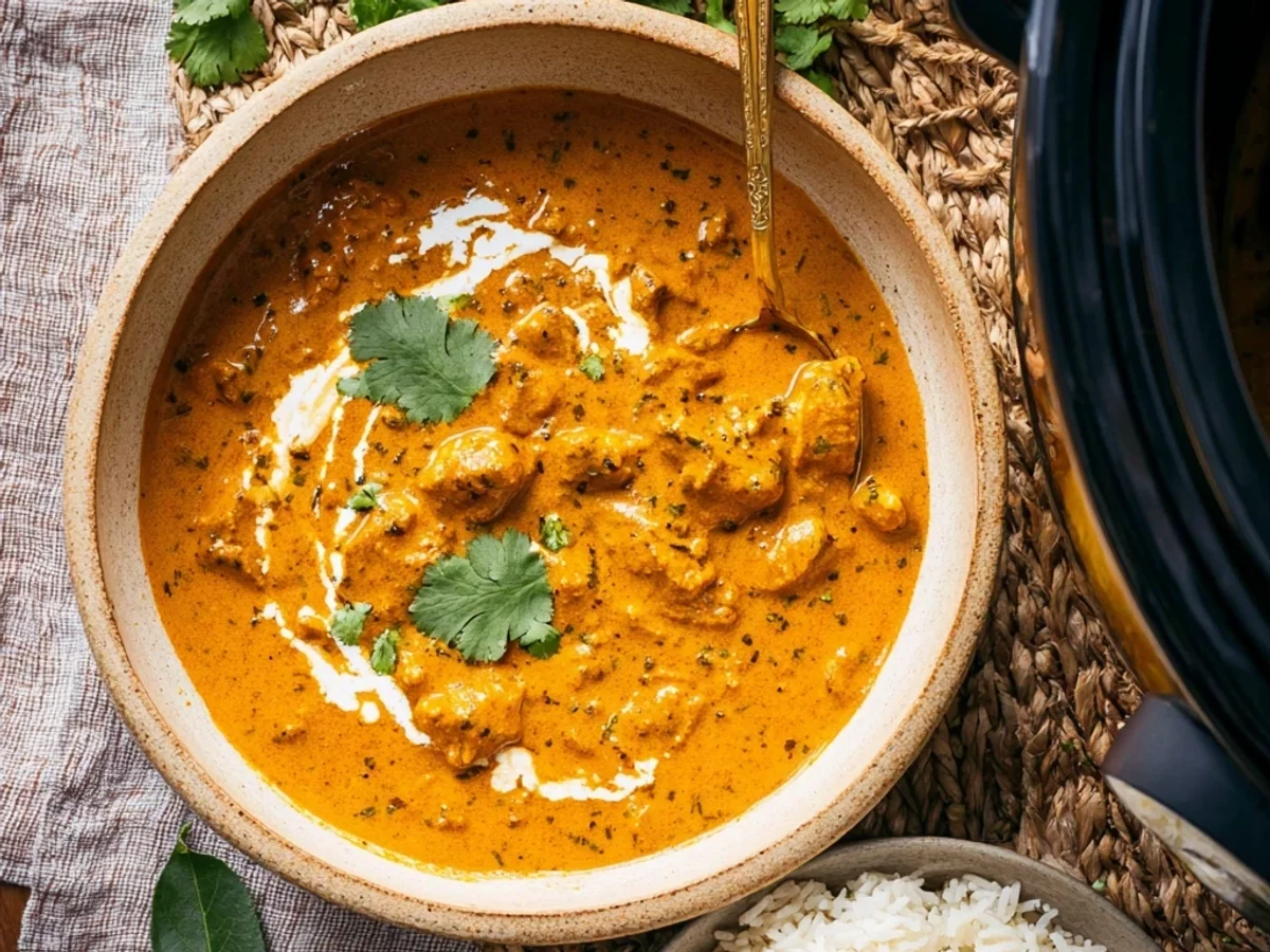 Easy Crockpot Butter Chicken: Creamy & Flavorful - Image 1