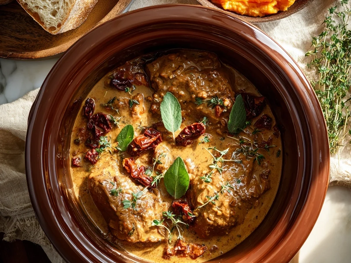 Easy Fall Crockpot Chicken Stew for Busy Weeknights - Image 2