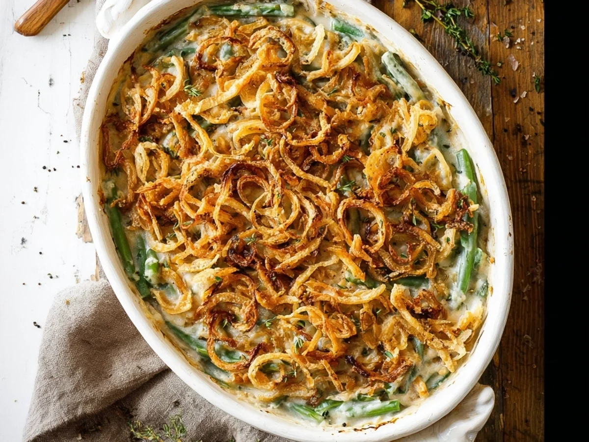 Easy Green Bean Casserole: My Homestyle Family Favorite - Image 1
