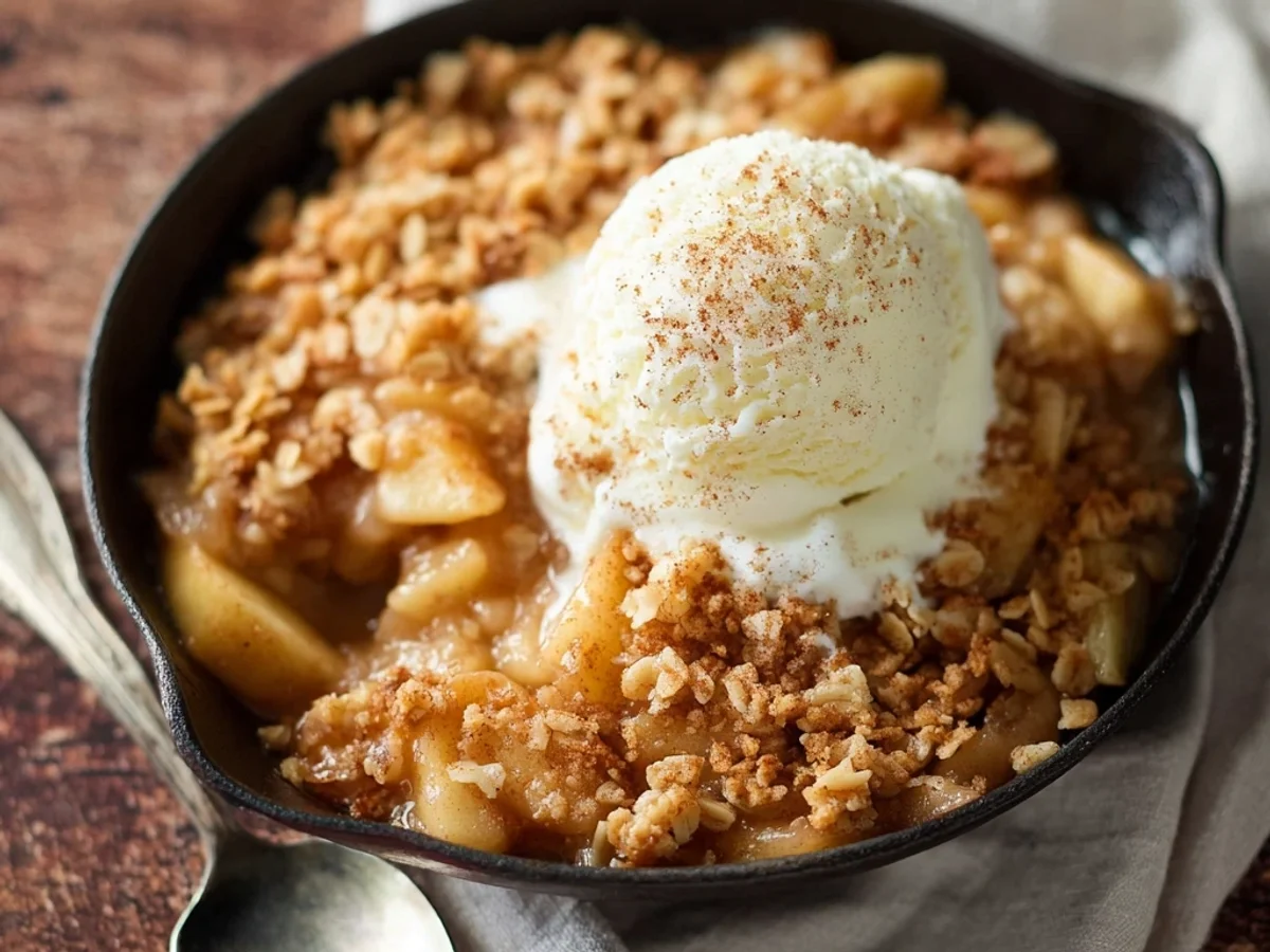 Easy Old Fashioned Apple Crisp Recipe: Warm Dessert Bliss - Image 2
